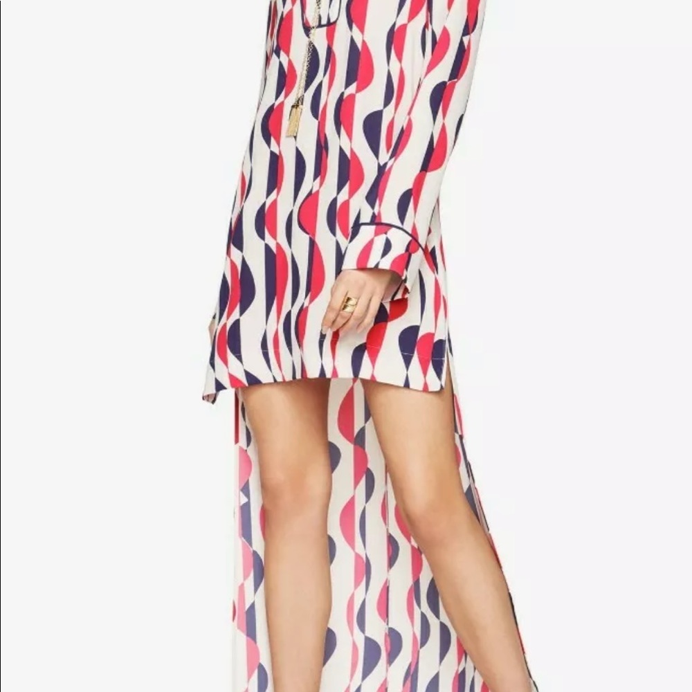BCBGMAXAZRIA Kenley Hi-low dress
